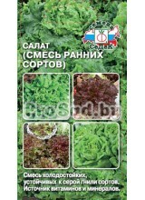 Салат листовой Смесь ранних сортов