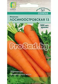 Морковь Лосиноостровская 13 (драже)