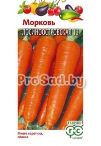 Морковь Лосиноостровская 13