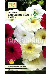 Петуния многоцветковая F1 Ванильное небо, смесь