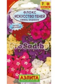 Флокс друммонда крупноцветковый Искусство теней, смесь