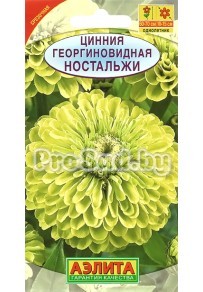 Цинния георгиновидная Ностальжи