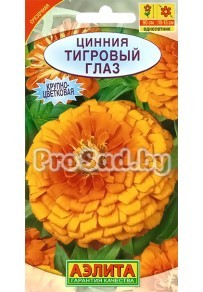 Цинния георгиновидная Тигровый глаз