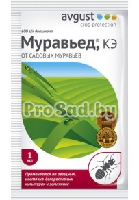 Муравьед (от садовых муравьёв на овощных, цветочно-декоративных культурах и землянике)