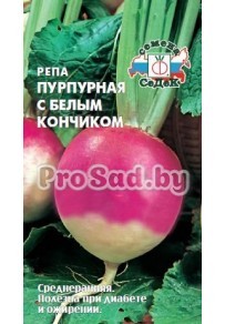 Репа Пурпурная с белым кончиком