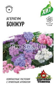 Агератум Бонжур, смесь