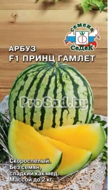 Арбуз F1 Принц Гамлет