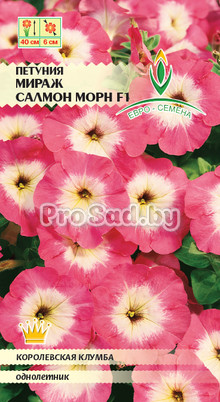Петуния многоцветковая F1 Мираж Салмон морн