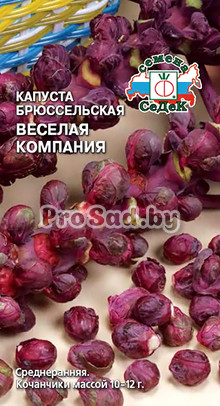 Капуста брюссельская Веселая компания