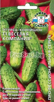 Огурец-корнишон F1 Весёлая компания
