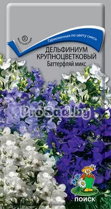 Дельфиниум крупноцветковый Баттерфляй микс