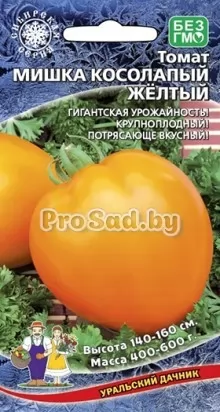 Томат Мишка косолапый Жёлтый