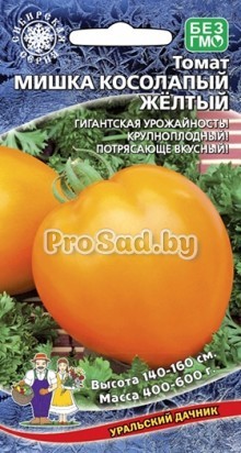 Томат Мишка косолапый Жёлтый