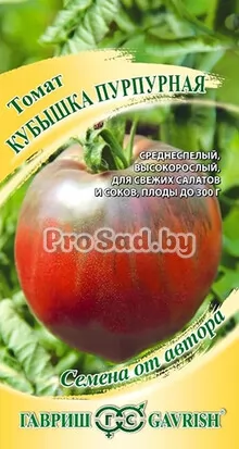 Томат Кубышка пурпурная