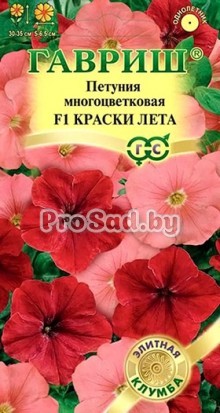 Петуния многоцветковая F1 Краски лета