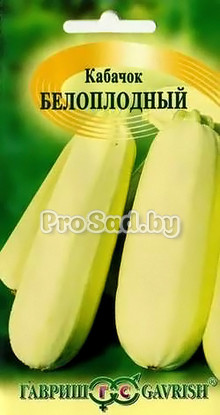 Кабачок Белоплодный