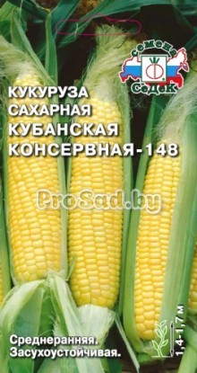 Кукуруза сахарная Кубанская консервная-148