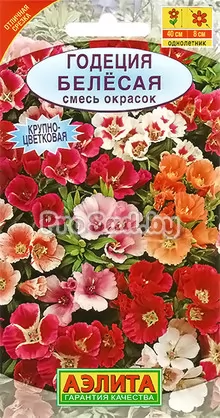 Годеция крупноцветковая Белёсая, смесь