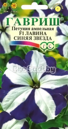 Петуния ампельная F1 Лавина Синяя звезда