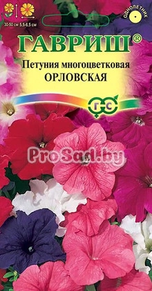 Петуния многоцветковая Орловская, смесь