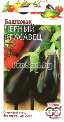 Баклажан Чёрный красавец